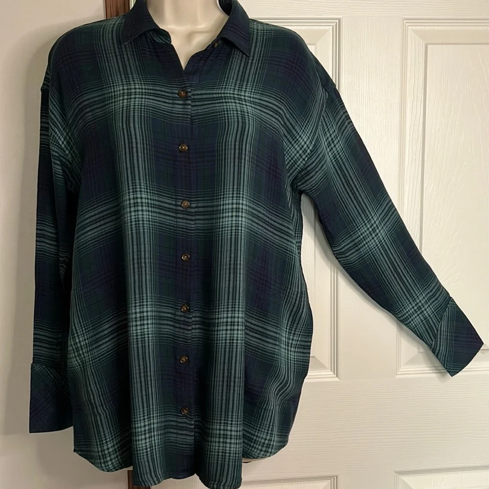 J Jill Oversized Women’s Shirt